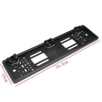 PZ600-L Europe Car License Plate Frame Rear View Camera Visual Rear View Parking System with 2 Reversing Radar Detector, with 2 Reversing Radar Detector