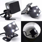PZ603 Car Video Monitor HD Auto Parking LED Night Vision CCD Reverse Rear View Camera with 4.3 inch Car Rear View Mirror, with 4.3 inch Car Rear View Mirror