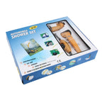DC 12V Taking Shower Washing Car Washing Dish Water Power Adjustable Automobile Shower Set with 2m Plastic Hose, 2m