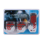 CS-321 3 in 1 Non-Slip Manual Car Truck Pedals Foot Brake Pad Cover Set
