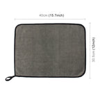 40 x 30.5cm Microfiber Absorbent Cleaning Drying Clean Cloth Washing Car Care Wash Towel, 40 x30.5cm