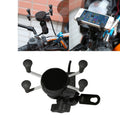 Universal 12V Motorcycle USB Phone Charger with Holder, Suitable for 3.5-6.5 inch Smartphones, X-3