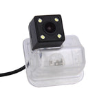 656×492 Effective Pixel HD Waterproof 4 LED Night Vision Wide Angle Car Rear View Backup Reverse Camera for 2013-2017 Version Mazda CX-5/2010-2011 Version Mazda CX-7, CX-7/CX-5