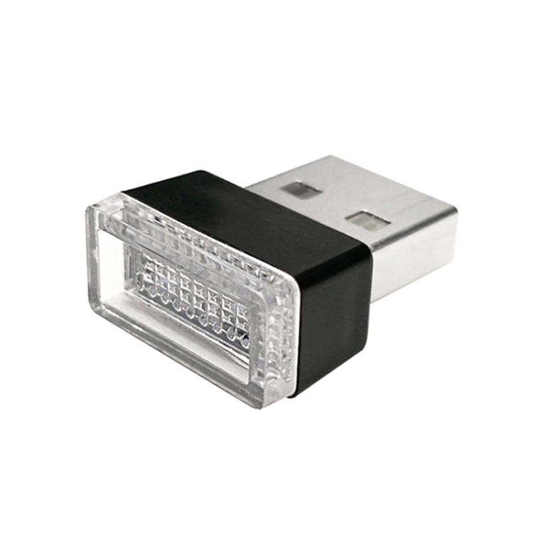 Universal PC Car USB LED Atmosphere Lights Emergency Lighting Decorative Lamp, Yellow Light, Ice Blue, Blue Light, Pink Light, Green Light, Red Light