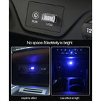 Universal PC Car USB LED Atmosphere Lights Emergency Lighting Decorative Lamp, Yellow Light, Ice Blue, Blue Light, Pink Light, Green Light, Red Light