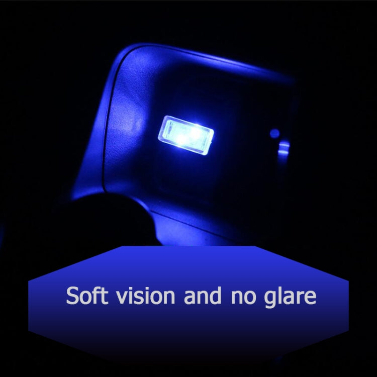 Universal PC Car USB LED Atmosphere Lights Emergency Lighting Decorative Lamp, Yellow Light, Ice Blue, Blue Light, Pink Light, Green Light, Red Light