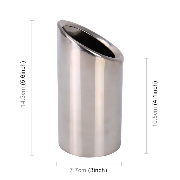 Car Styling Stainless Steel Exhaust Tail Muffler Tip Pipe for VW Volkswagen 1.2T Swept Volume, 1.2T