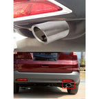 Car Styling Stainless Steel Exhaust Tail Muffler Tip Pipe for VW Volkswagen 1.2T Swept Volume, 1.2T
