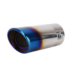 Universal Car Styling Stainless Steel Straight Exhaust Tail Muffler Tip Pipe, Straight