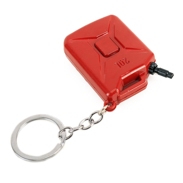 Car Oil Tank Shaped Pendant Zinc Alloy Keychain Keyring, Oil Tank Shape