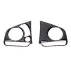 2 in 1 Carbon Fiber Steering Wheel Button Trim Interior DIY Sticker for Honda Civic 10th Gen 2016-2019(Deluxe), Wheel Button Trim