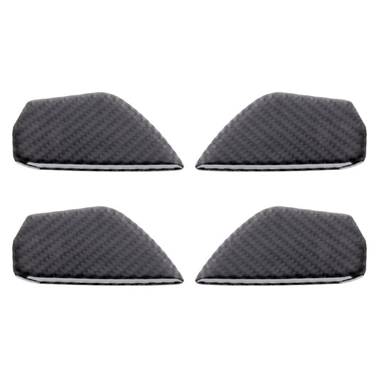Carbon Fiber Inner Door Handle Bowl Cover Trim Decals Decorative Sticker for Honda Civic 10th Gen, Inner Door Bowl
