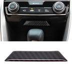 Carbon Fiber Trim Central Control Gears Shift Panel Decorative Sticker for Honda Civic 10th Gen 2016-2019, Gears Shift Panel