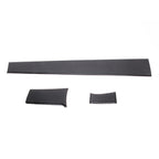 3 in 1 Carbon Fiber Central Control Gears Shift Panel Cover Trim Decals Decorative Sticker for Honda Civic 10th Gen 2016-2019, 3 in 1 Central Control