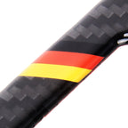 4 in 1 Carbon Fiber Car Auto Side Door Edge Guard Protection Trims Stickers, Yellow, Blue, Black
