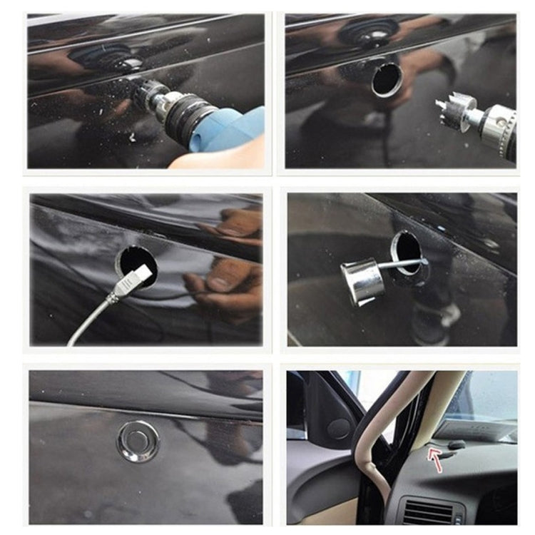 Car Buzzer Reverse Backup Radar System - Premium Quality 4 Parking Sensors Car Reverse Backup Radar System with LCD Display