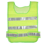 Reflective Fluorescent Vest Safty Cloth Driving School Construction Traffic Safty Warning Working Cloth, Vest 3/Green, Vest 4/Red