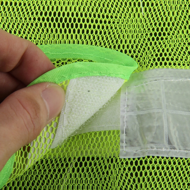 Reflective Fluorescent Vest Safty Cloth Driving School Construction Traffic Safty Warning Working Cloth, Vest 3/Green, Vest 4/Red