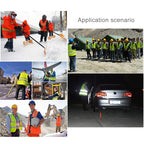 Reflective Fluorescent Vest Safty Cloth Driving School Construction Traffic Safty Warning Working Cloth, Vest 3/Green, Vest 4/Red