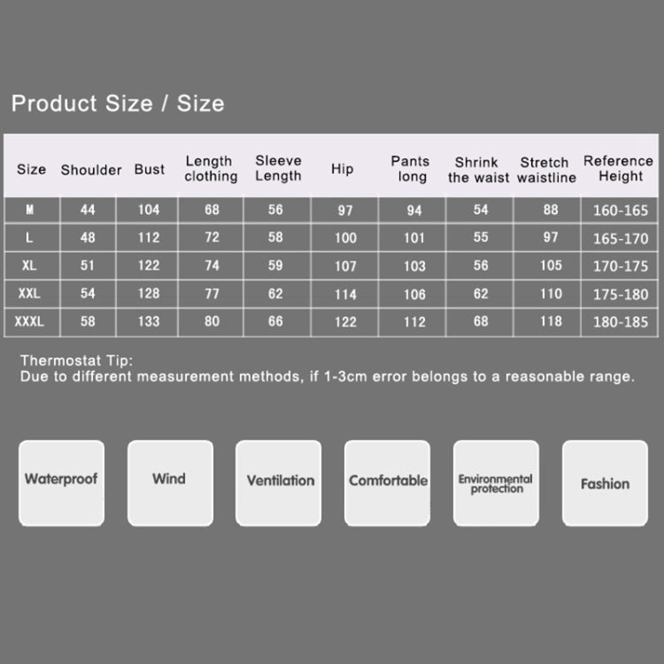 Adult Split Reflective Raincoats Rain Pants Cleaners Waterproof Clothes Labor Insurance Safety Sanitation Suits, Size: XL, Size: XL