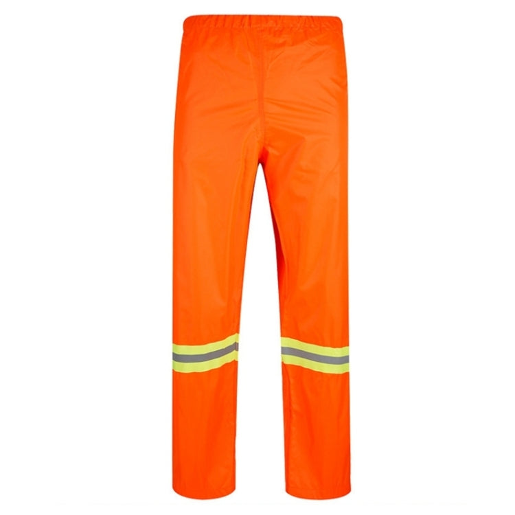 Adult Split Reflective Raincoats Rain Pants Cleaners Waterproof Clothes Labor Insurance Safety Sanitation Suits, Size: XL, Size: XL