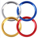 Car Engine Start Key Push Button Ring Trim Aluminum Alloy Sticker Decoration for Audi, For Audi(Engine Start)