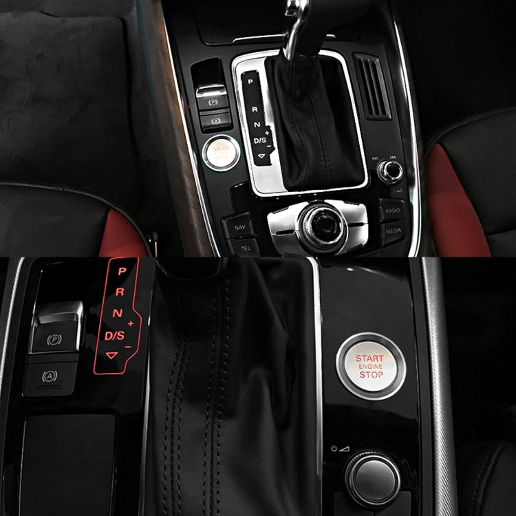 Car Engine Start Key Push Button Ring Trim Aluminum Alloy Sticker Decoration for Audi, For Audi(Engine Start)