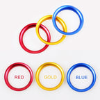 Car Engine Start Key Push Button Ring Trim Aluminum Alloy Sticker Decoration for Mazda, For Mazda