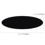 Car Auto Oval Soft Rubber Dashboard Anti-slip Pad Mat for Phone / GPS/ MP4/ MP3, Size: 30*9.5cm, Oval Soft Rubber Mat