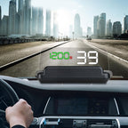 T900 Car GPS HUD Virtual HD Reflection Board Head-up Display, Speed & Driving Distance / Time Display, Over Speed & Voltage & Low Voltage Alarm, Fatigue Driving, T900  Green + White, T900 Blue + White, T900  White