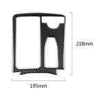 Car Carbon Fiber Right Drive Gear Position Panel Decorative Sticker for Mercedes-Benz W204 2007-2013 / W212 2010-2012, Right Drive Gear Position (W212)