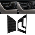 2 PCS Car Carbon Fiber Right Drive Seat Adjustment Panel Decorative Sticker for Mercedes-Benz W204 2007-2013, Right Drive Seat Adjustment
