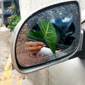 Car Oval PET Rearview Mirror Protective Window Clear Anti-fog Waterproof Rain Shield Film, Size:10x15cm, 10x15cm