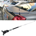 PS-512 Universal Car Decoration Extensile Aerial Glass-mount Cellular Antenna, Length: 60cm Black silver