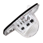 2 PCS DC 12V 2W 120LM 6000K LED License Plate Light 18-SMD 3528 Bulbs Lamps for Honda JAZZ(FIT) 02-17, Odyssay 08-17, Stream 01-05, CR-V 07-17, For Honda JAZZ(FIT)