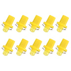 10 PCS 0.4W B8.5 Wedge Instrument Panel COB LED Light Dashboard Gauge Cluster Indicator Lamp Bulb, 0.4W B8.5
