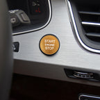 Car Engine Start Key Push Button Cover Trim Aluminum Alloy Sticker Decoration for Audi, For Audi