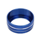 3 PCS Car Aluminum Alloy Air Conditioner Knob Case for Honda Tenth Generation Accord, For Honda Tenth Generation Accord(Blue), For Honda Tenth Generation Accord(Red)