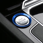 Car Engine Start Key Push Button Ring Trim Aluminum Alloy Sticker Decoration for Volkswagen, For Volkswagen (Engine Start), For Volkswagen