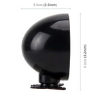 3R-044 Auxiliary Rear View Mirror Car Adjustable Blind Spot Mirror Wide Angle Auxiliary Rear View Side Mirror, 3R-044 (Black), 3R-044 (Silver), 3R-044 (White)