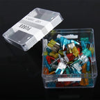 100 PCS 5Amp 7.5Amp 10Amp 15Amp 20Amp 25Amp 30Amp Add-a-circuit Fuse Tap Adapter Blade Fuse Holder(Medium Size), Medium Size