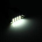 2 PCS 3.5W 250 LM 6000K 41MM 12 SMD-2835 LEDs Bicuspid Port Decoding Car Dome Lamp LED Reading Light, DC 12V, 41MM