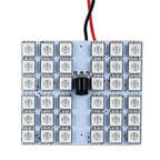 2 PCS 18W Auto Flash Strobe Fade Smooth Remote Controlled Colorful LED Roof Decorative Lamp with 36 SMD-5050 LED, DC 12V, 36 SMD-5050 LEDs