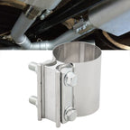 2.75 inch Car Turbo Exhaust Downpipe Stainless Steel Lap Joint Band Clamp, 2.75 inch