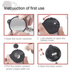 Retractable Vehicle Car Chassis Inspection Mirror with 3 PCS 5mm LED Lights, Mirror Diameter: 82mm, Max Expanding Length: 760mm, Diameter: 82mm, Max Expanding Length: 760mm