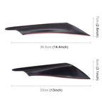 4 PCS Car-Styling Flank Decorative Sticker, Flank Decorative Sticker, Flank Sticker (4 PCS)