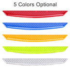4 PCS Universal Car Door Anti-collision Strip Protection Guards Trims Stickers, 4 PCS