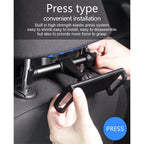 p-01 Auto Car Seatback Tablet PC / Mobilephone Holder, Car Seatback Tablet Holder(Black), Car Seatback Tablet Holder (Red)
