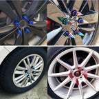 20 PCS Wheel Drive Hub Adaptor Car Wheel Nut  Adjustable Decorative Steering Wheel Hub Nut, 20 PCS