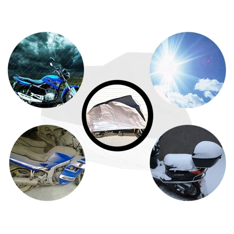 190T Polyester Taffeta All Season Waterproof Sun Motorcycle Mountain Bike Cover Dust & Anti-UV Outdoor Camouflage Bicycle Protector, Size: XL, Size: S, Size: XL, Size: M, Size: L
